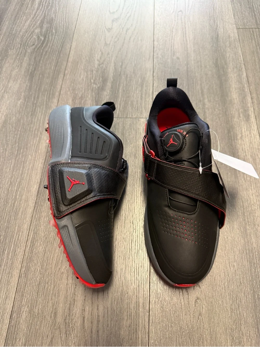 Air Jordan Air Rev Bred BOA Black Infrared 23 Golf Shoes Men’s Size 8 New